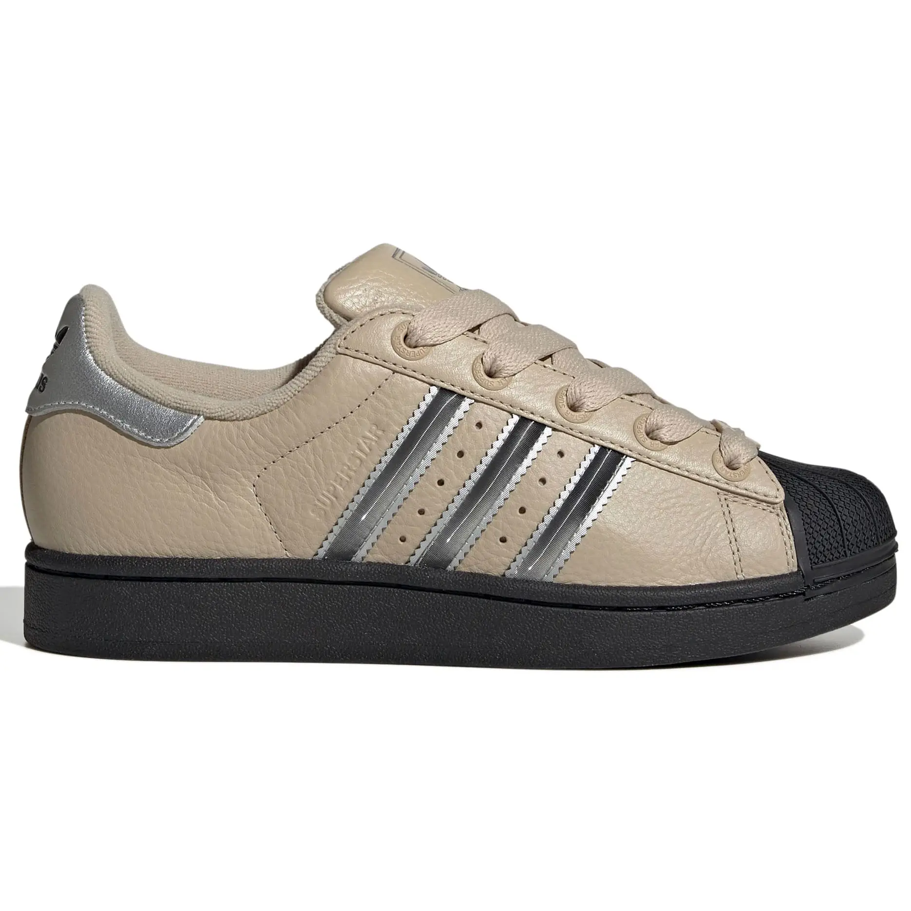 adidas SUPERSTAR II W Kadın Bej Spor Ayakkabı JR4234