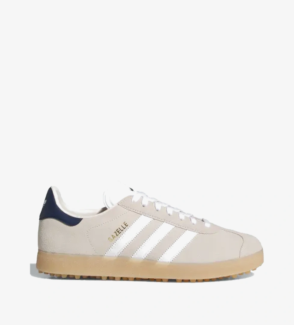 Adidas Bej Adidas Gazelle Çivisiz Golf Ayakkabısı