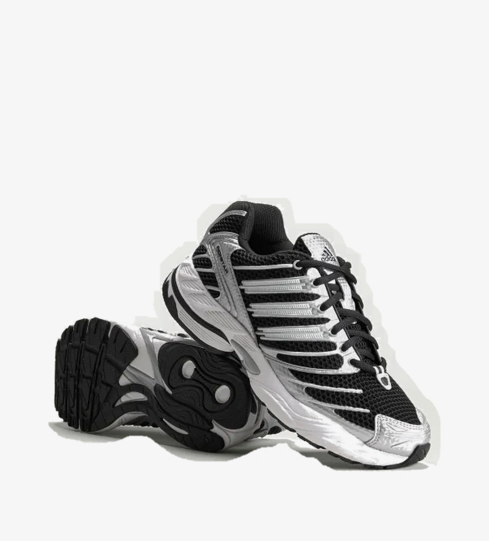 Adidas Core Black Silver Metallic Cloud White Adidas Adistar Control