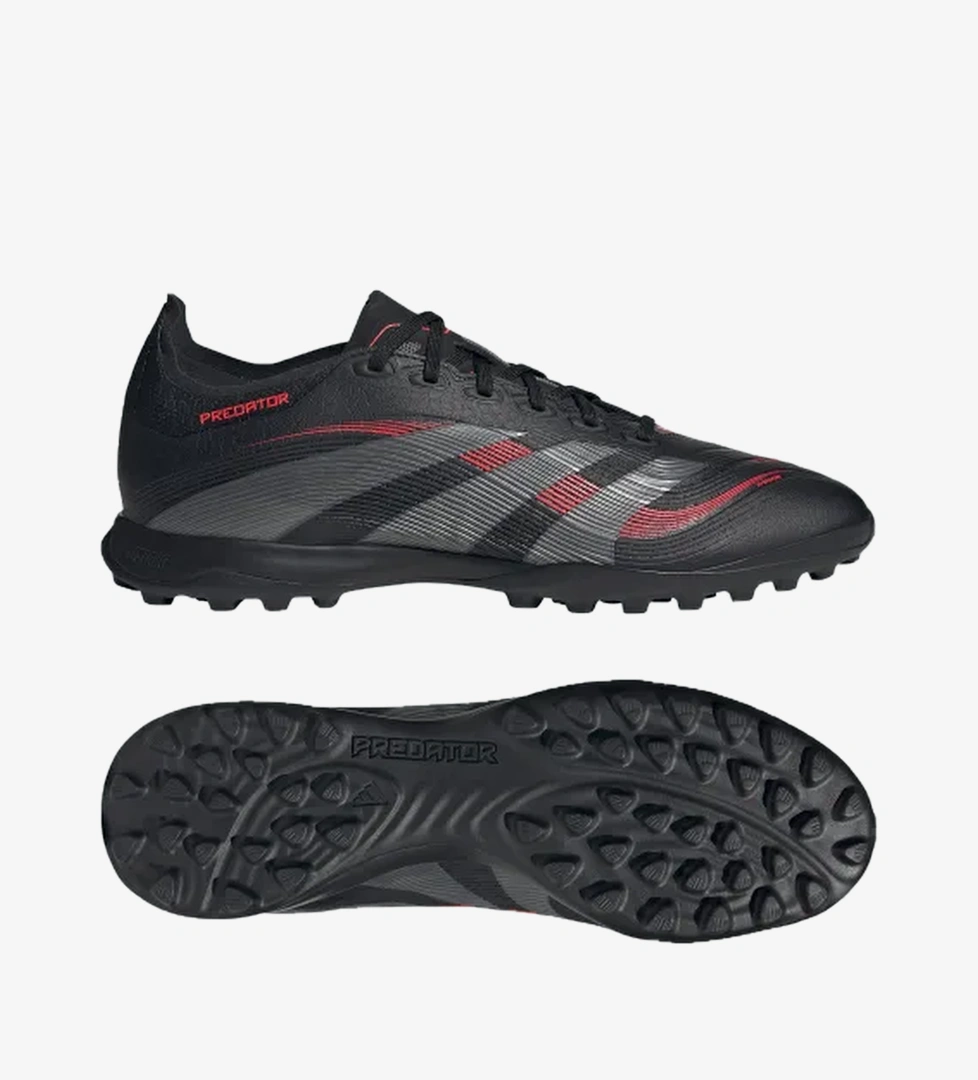 Adidas Core Black Grey Four Lucid Red Adidas Predator