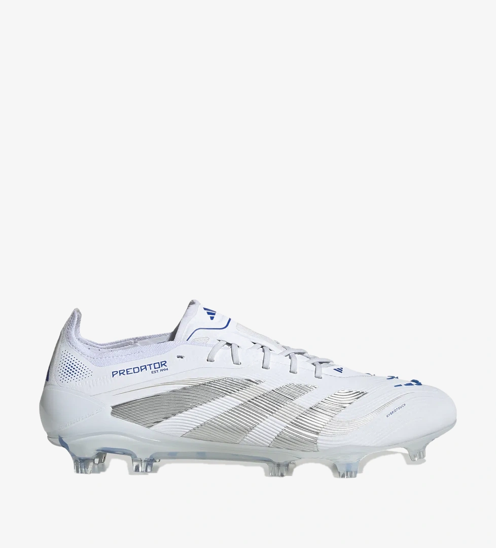 Adidas Adidas Cloud White Silver Metallic Bright Royal Predator Elite Çim Saha Kramponu Adidas'ta! Cloud White Silver Metallic Bright Royal - 1. görsel