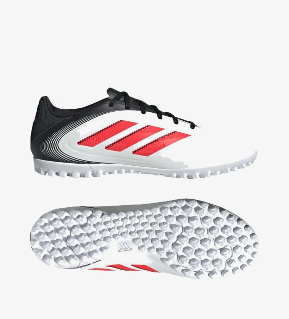 Adidas Adidas Cloud White Lucid Red Core Black Copa Pure 3 Club Halı Saha Kramponu Adidas'ta! Cloud White Lucid Red Core Black - 1. görsel
