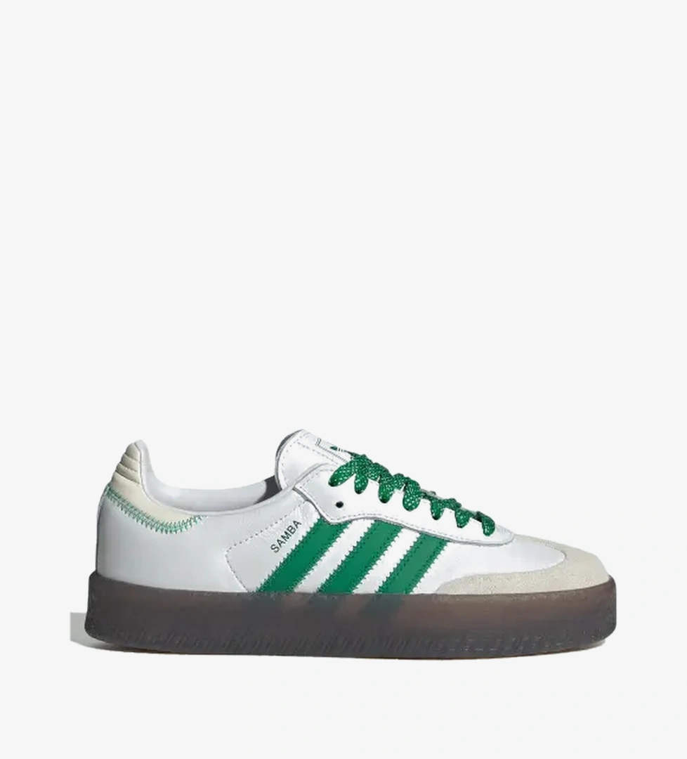 Adidas Cloud White Green Off White Adidas Sambae