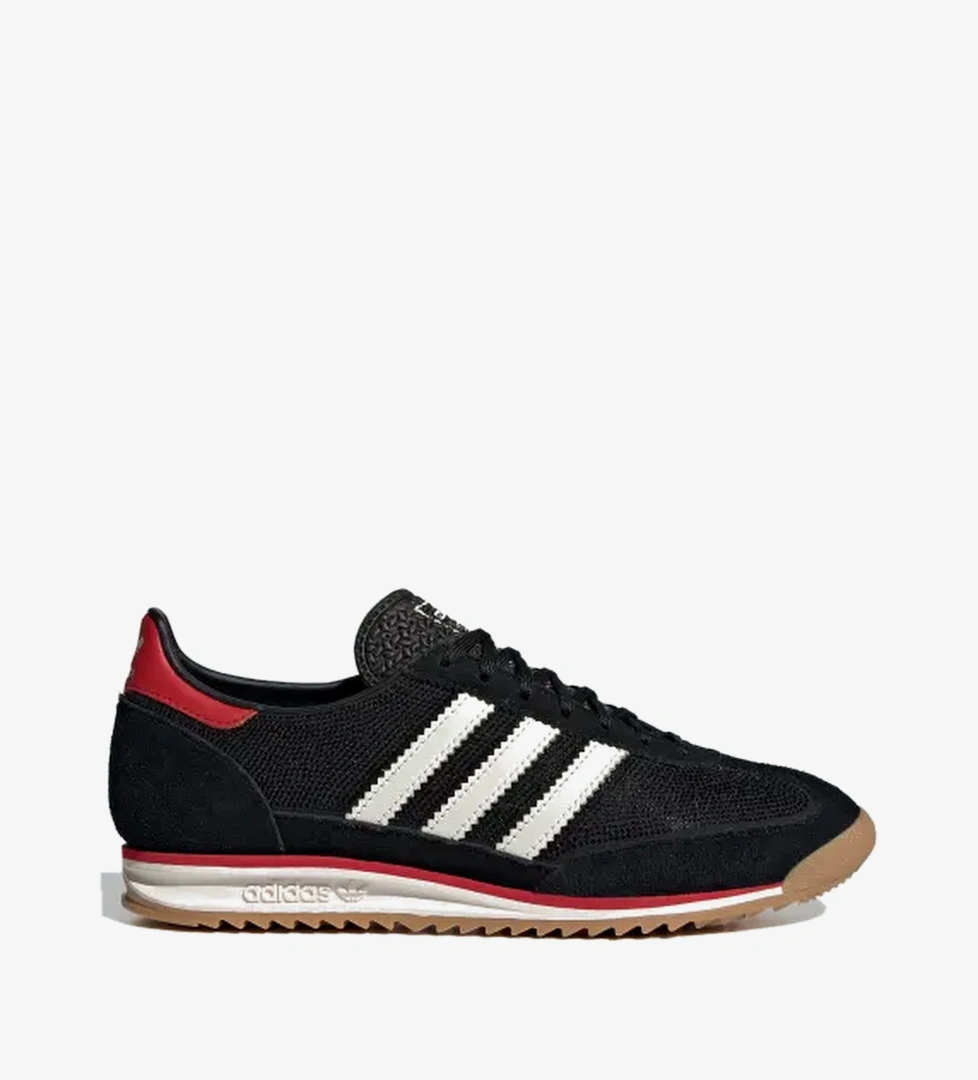 Adidas Core Black Off White Better Scarlet Adidas Sl 72