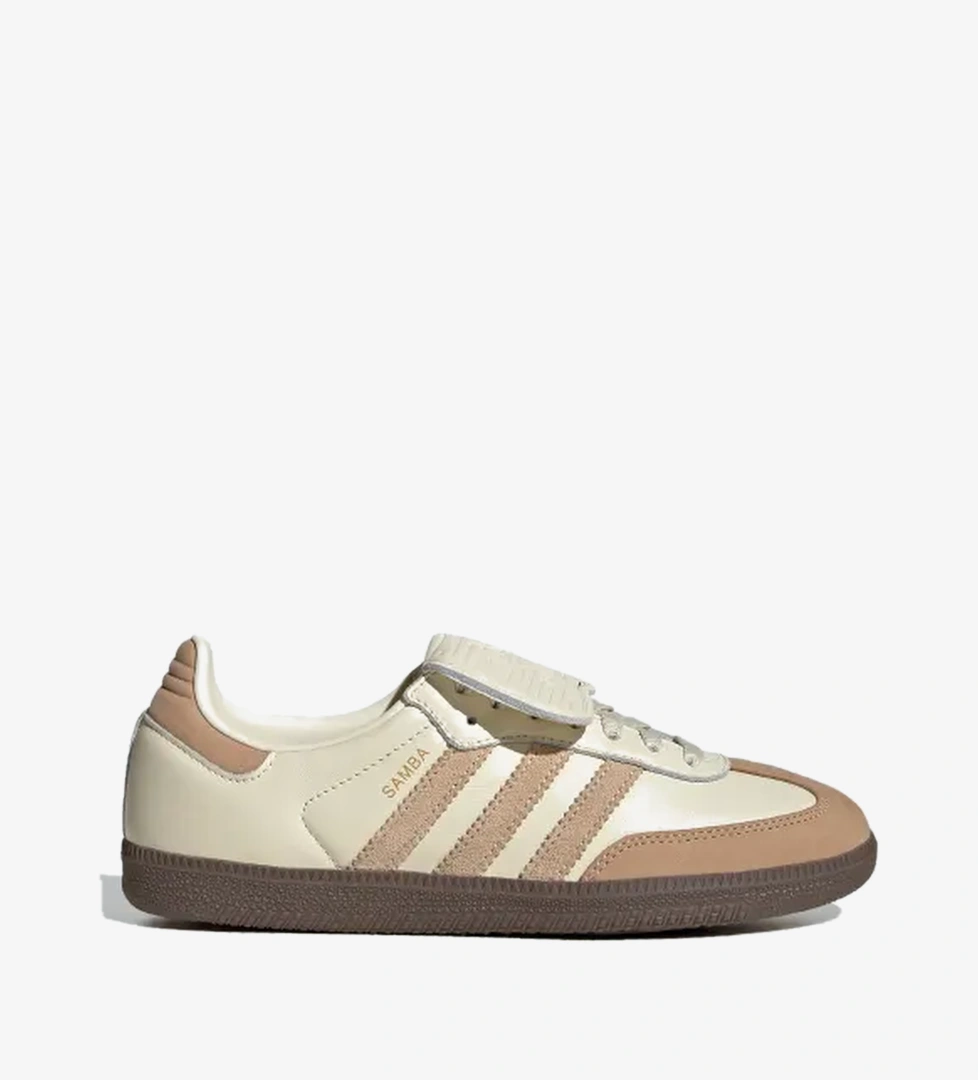 Adidas Adidas Cream White Warm Sandstone Gold Metallic Samba LT Ayakkabı Adidas'ta! Cream White Warm Sandstone Gold Metallic - 1. görsel