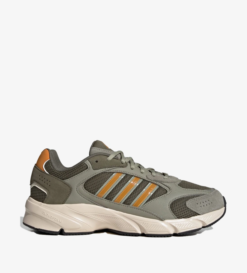 Olive Strata Focus Orange Silver Pebble