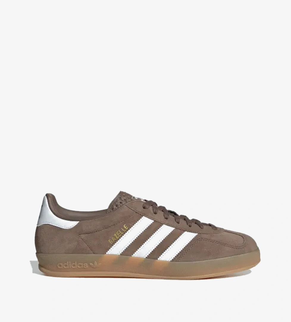 Adidas Adidas Earth Strata Cloud White Gold Metallic Gazelle Indoor Ayakkabı Adidas'ta! Earth Strata Cloud White Gold Metallic - 1. görsel
