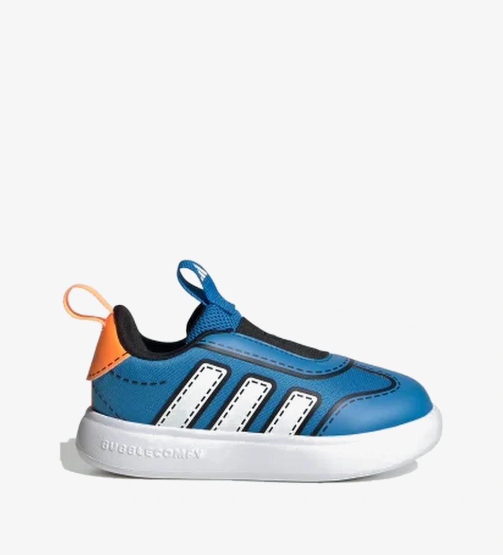 Adidas Lucid Ray Blue Cloud White Lucid Tangerine Adidas Bubblecomfy