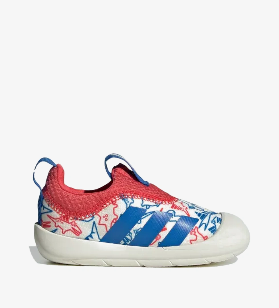 Off White Bright Royal Semi Lucid Red