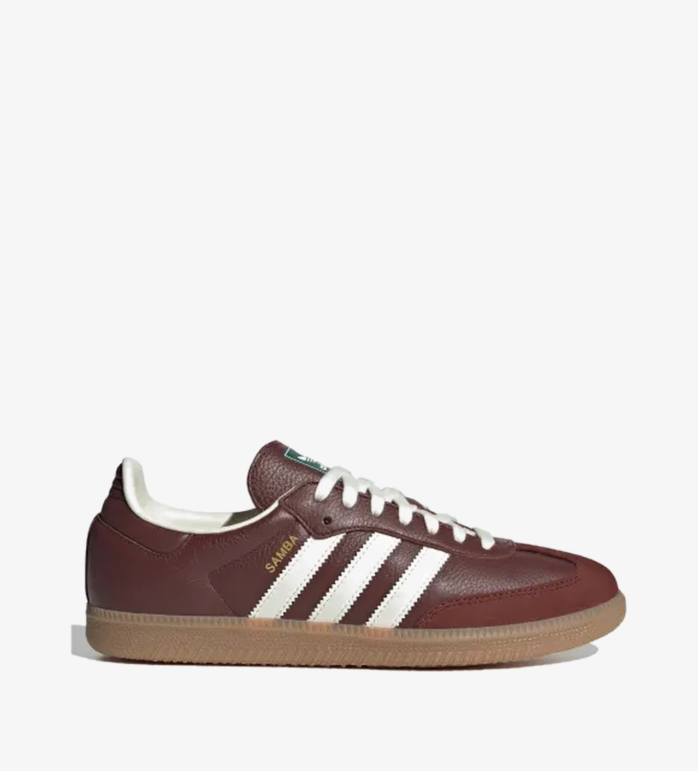 Adidas Adidas Fox Brown Off White Gum Samba OG Ayakkabı Adidas'ta! Fox Brown Off White Gum - 1. görsel