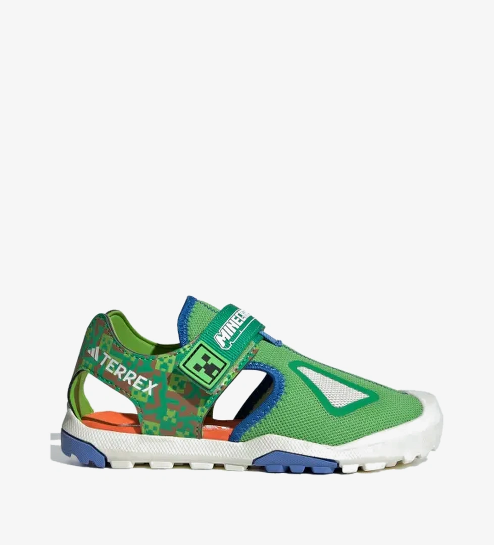 Adidas Semi Lucid Lime Ray Blue Semi Impact Orange Adidas Minecraft Terrex