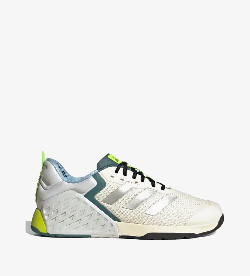 Adidas Chalk White Silver Metallic Preloved Teal Adidas Dropset 3
