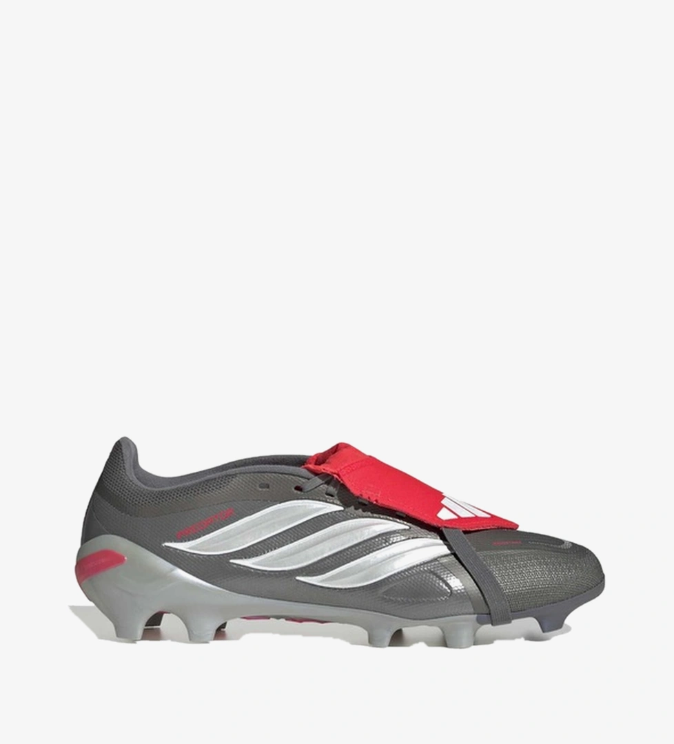 Adidas Adidas Iron Metallic Zero Metalic Lucid Red PREDATOR LEAGUE Katlanır Dilli Çim Saha Kramponu Adidas'ta! Iron Metallic Zero Metalic Lucid Red - 1. görsel