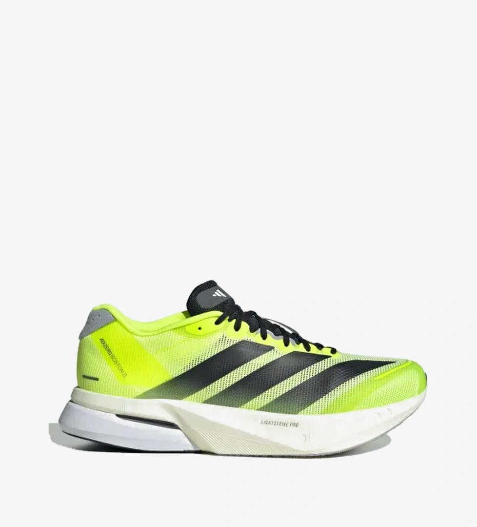 Adidas Lucid Lemon Core Black Halo Silver Adidas Adizero Boston