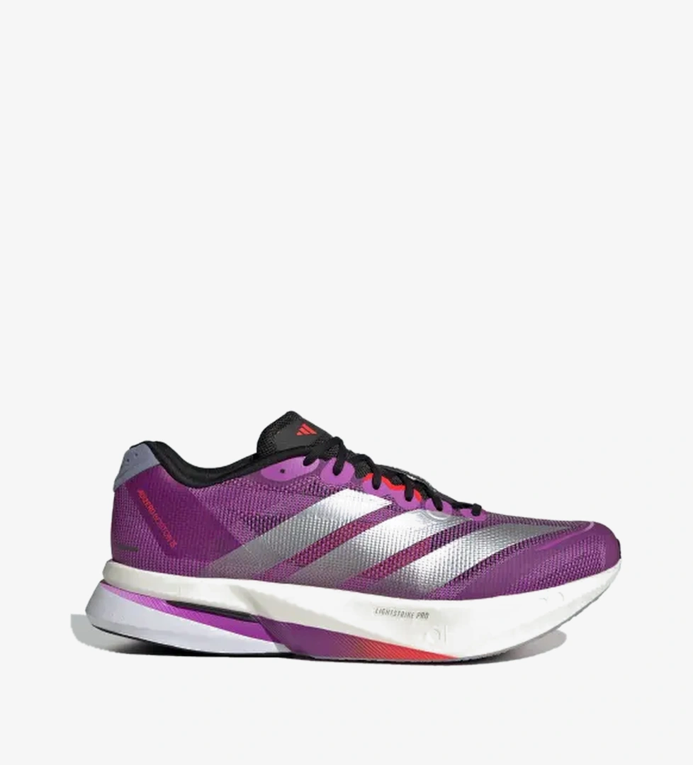 Adidas Purple Burst Silver Metallic Lucid Red Adidas Adizero Boston