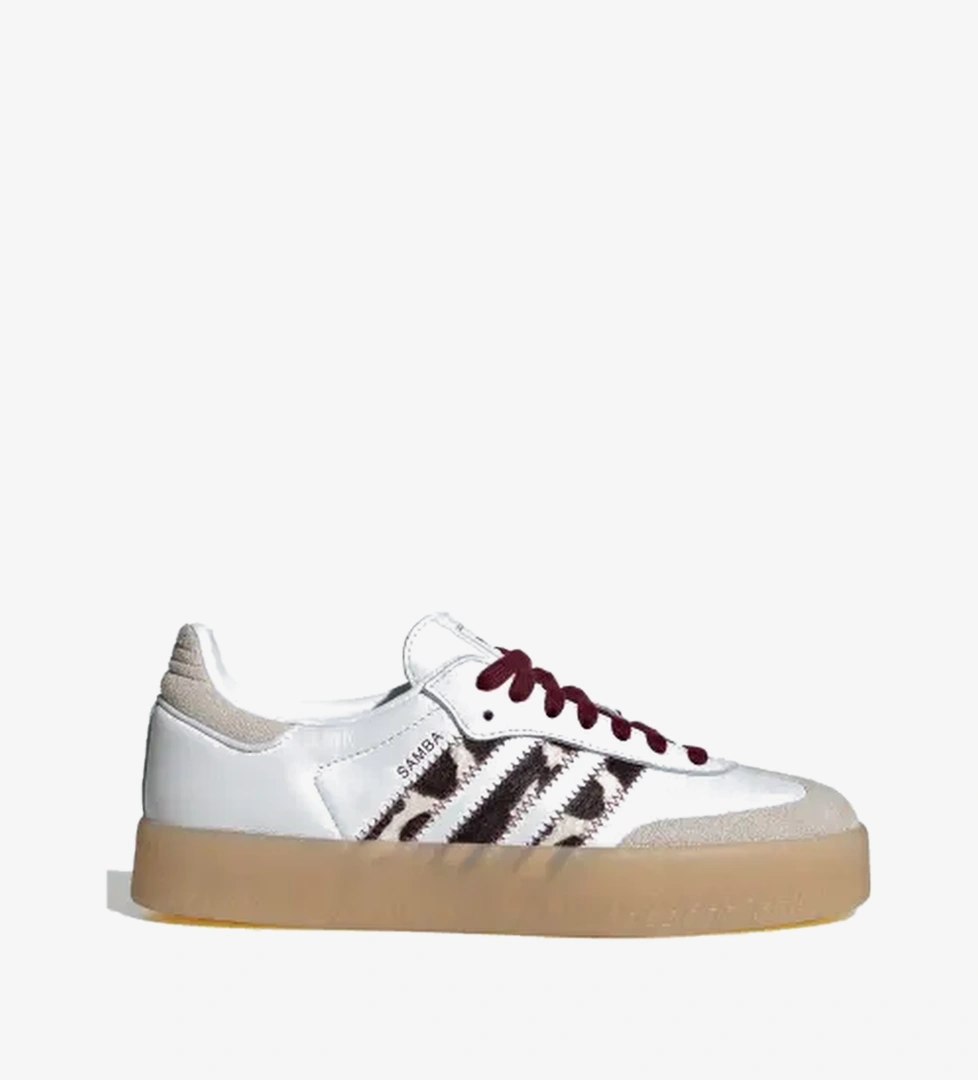 Adidas Cloud White Core Black Maroon Adidas Sambae