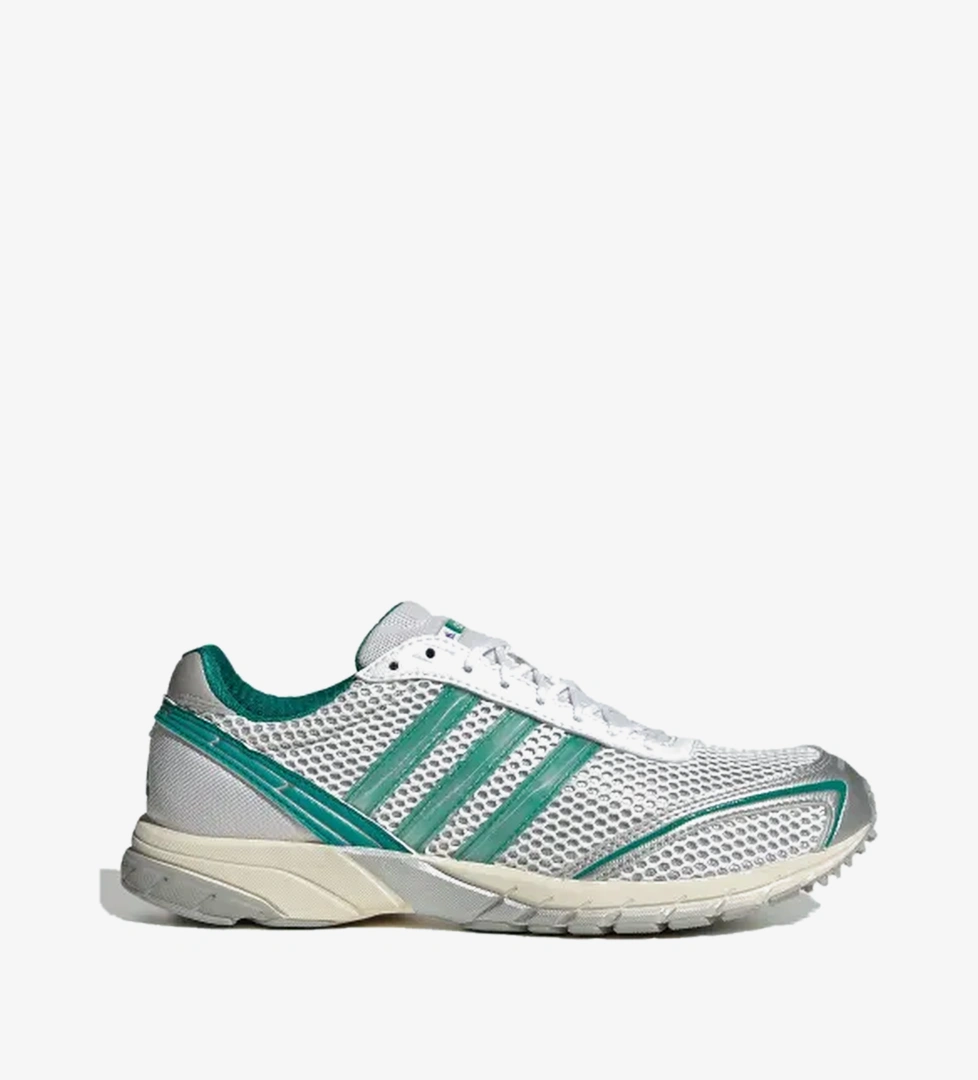Silver Metallic Core Black Power Green
