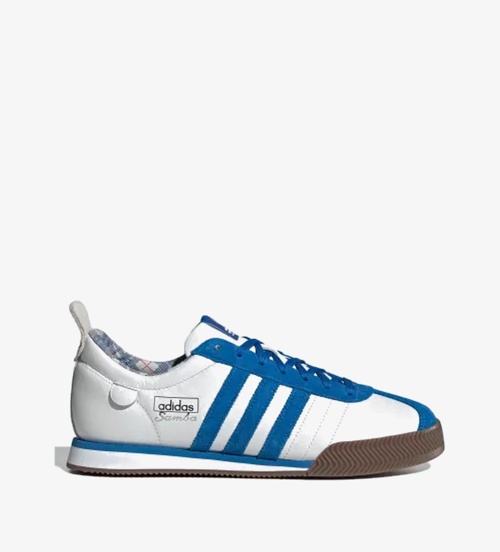 Adidas Cloud White Blue Bird Gum Adidas Samba 62
