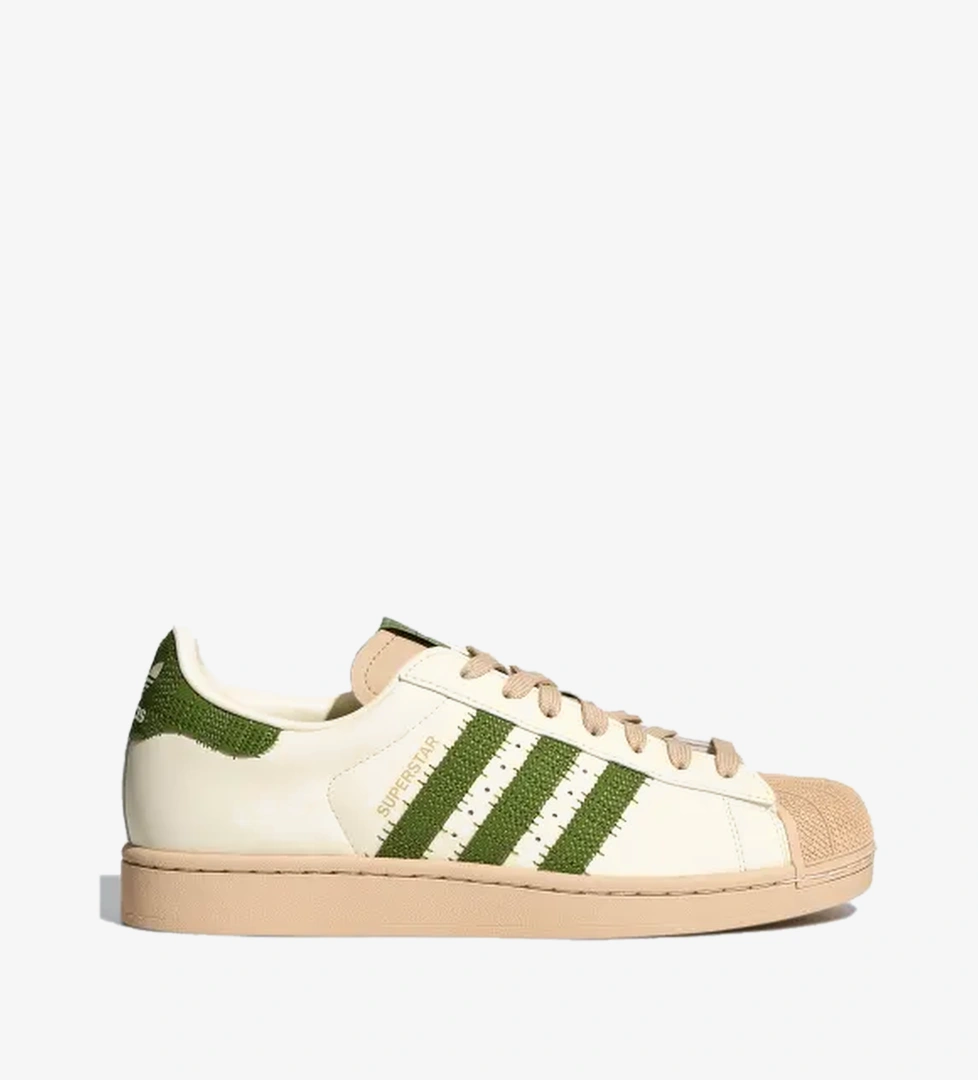 Adidas Cream White Trace Olive Magic Beige Adidas Superstar