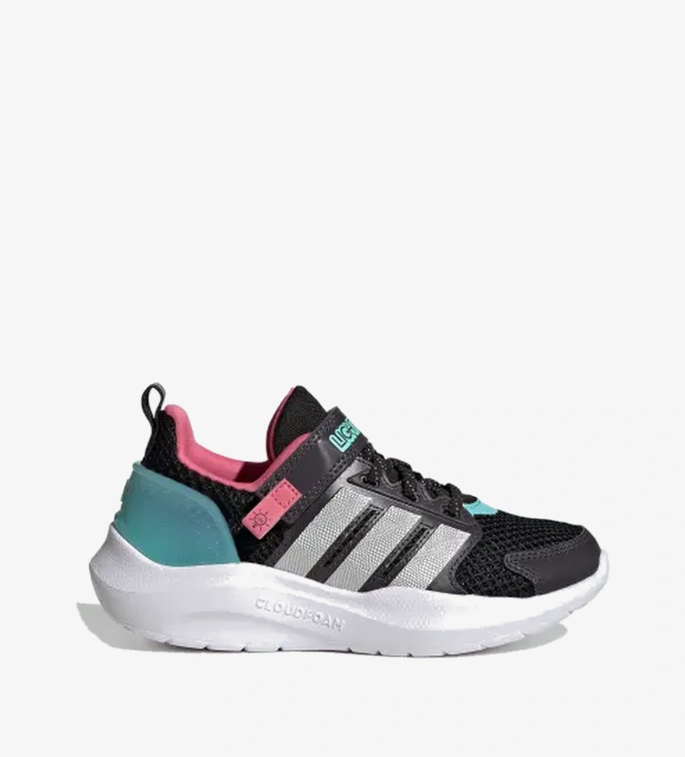 Adidas Core Black Silver Metallic Aurora Black Adidas Lightorama