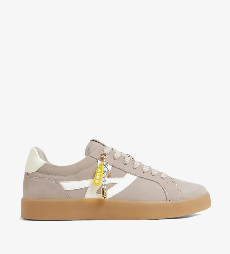 MTL72SNEAKER-M Erkek Gri Hakiki Deri Sneaker