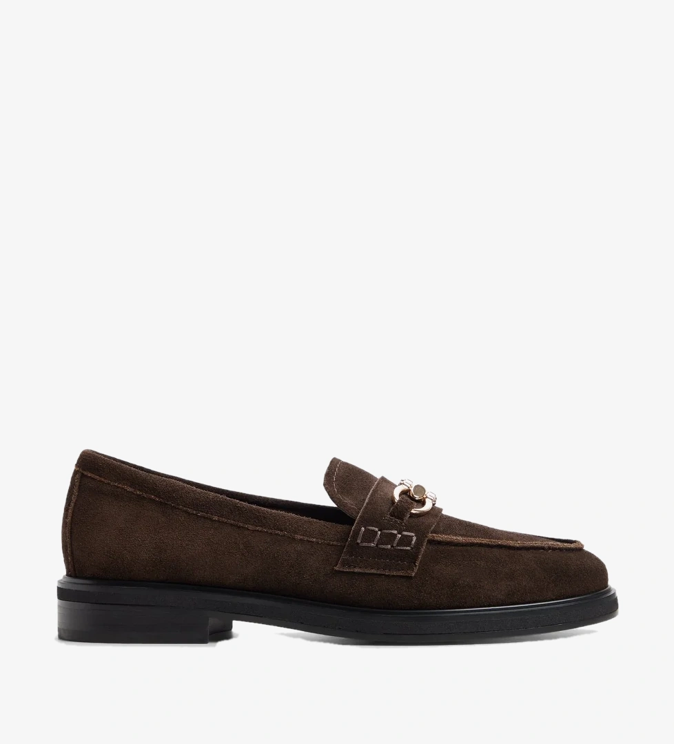 BISSOM Kadın Kahverengi Loafer