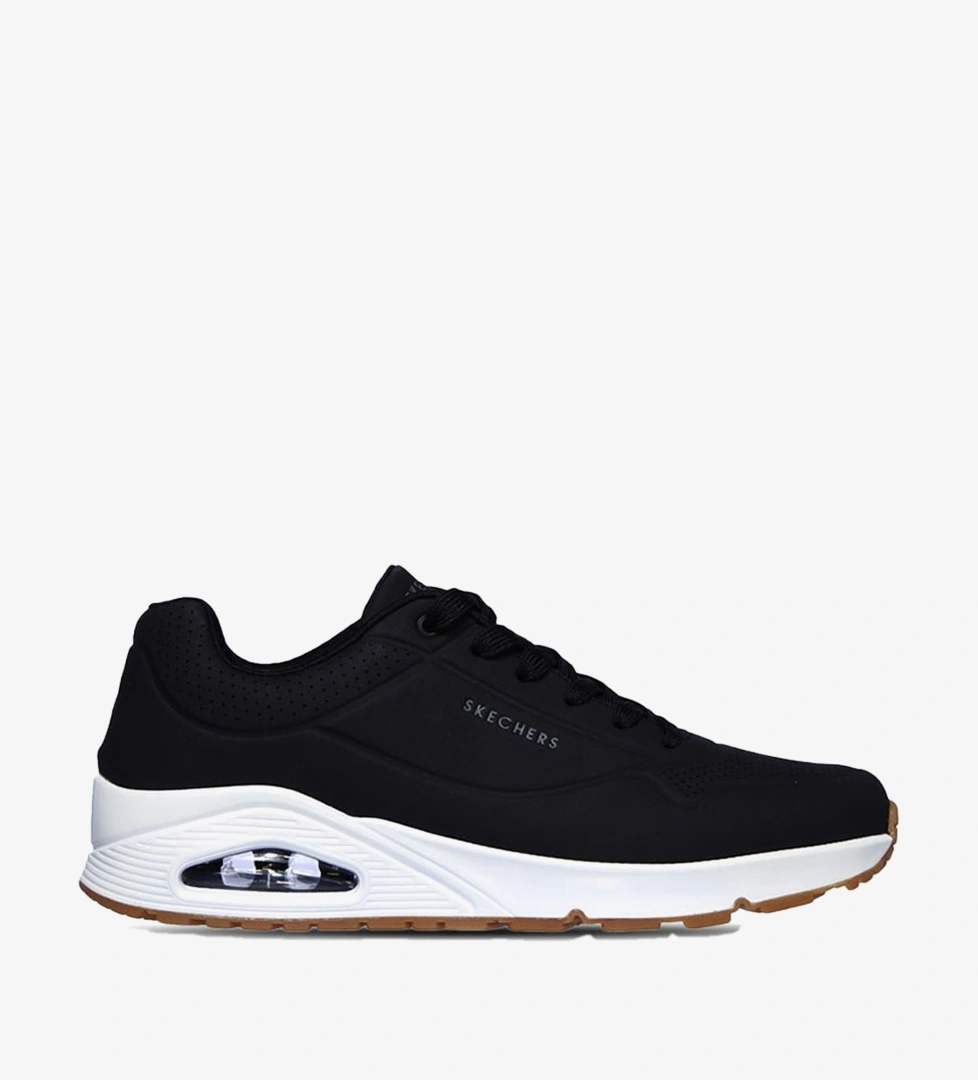 Skechers Uno-Stand On Air Erkek Günlük Ayakkabı - 52458 BLK