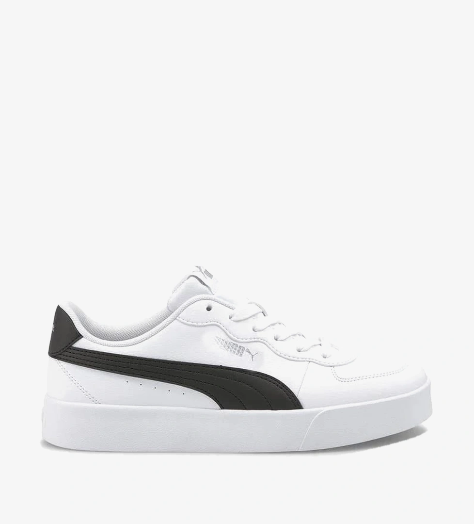 Puma Skye Clean Puma White-Puma Black Kadın Günlük Ayakkabı 38014704