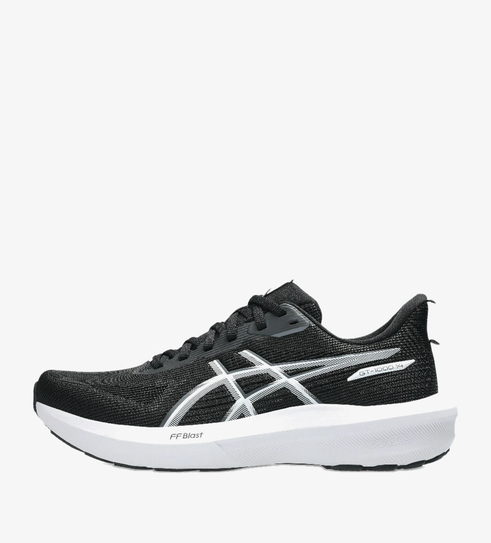 Black Whıte Asics Gt 1000