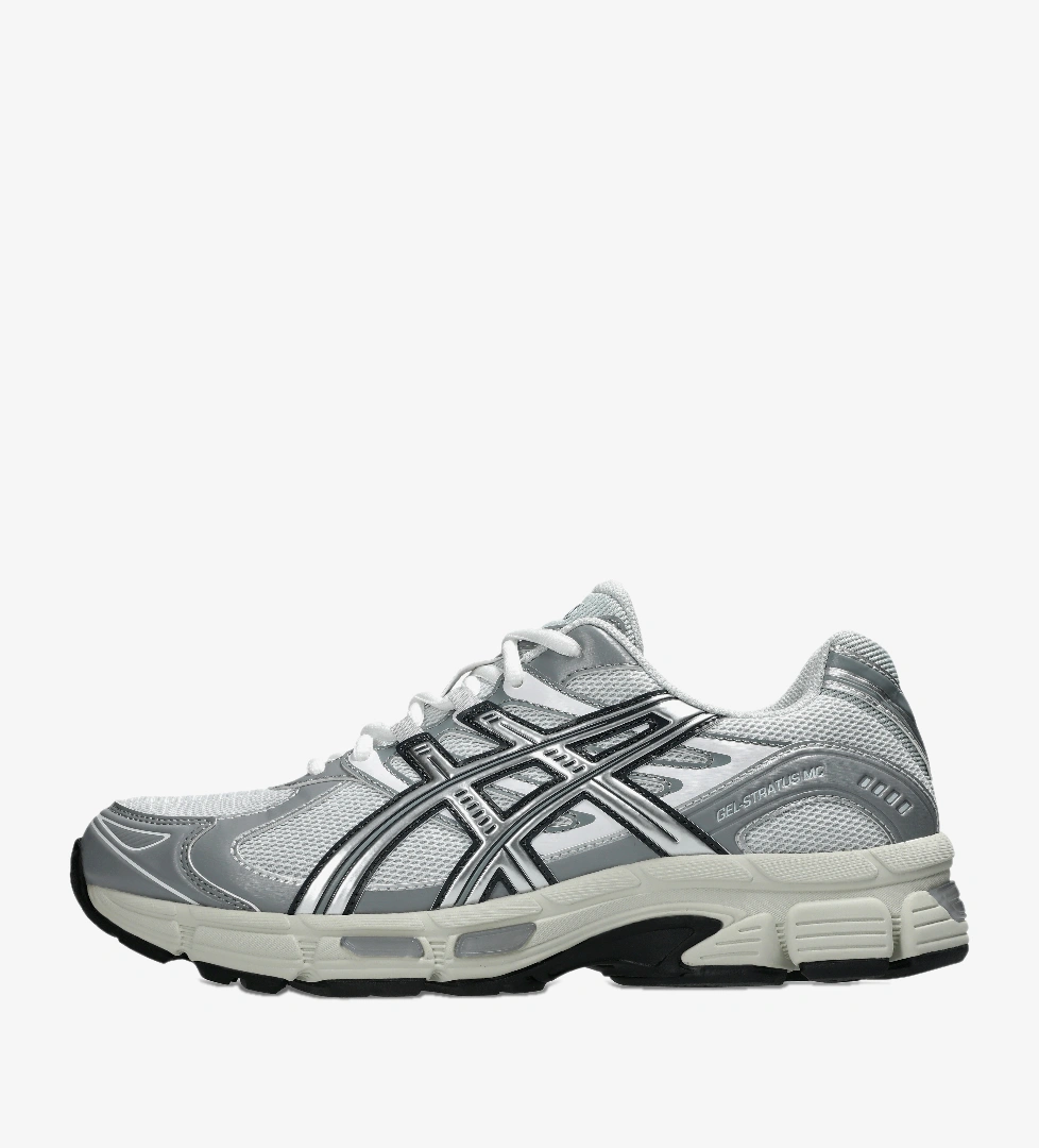 Asics Glacıer Grey Pure Gümüş Asics Gel Stratus