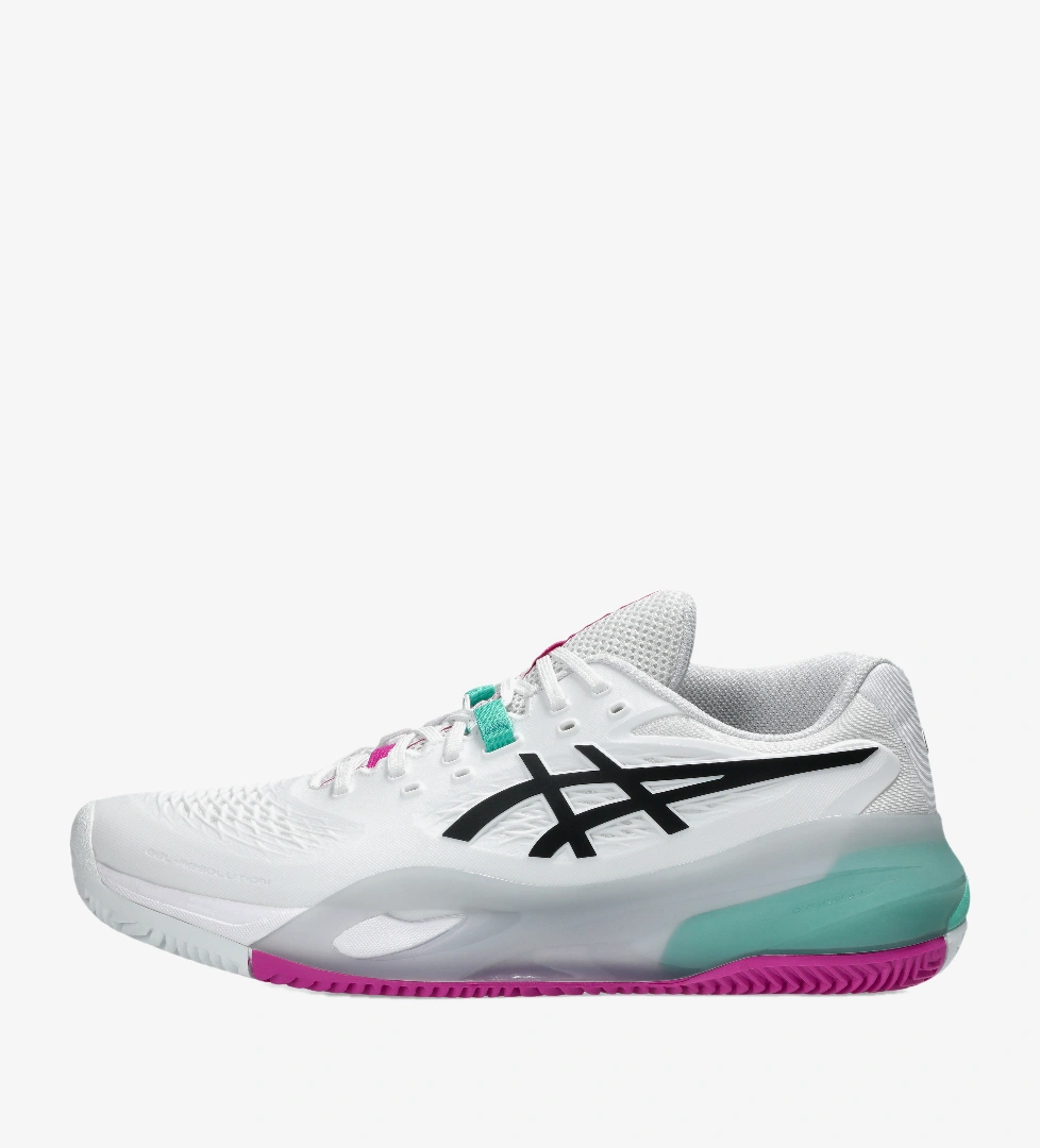 Asics Whıte Aurora Yeşil Asics Gel Resolution GEL-RESOLUTION X CLAY