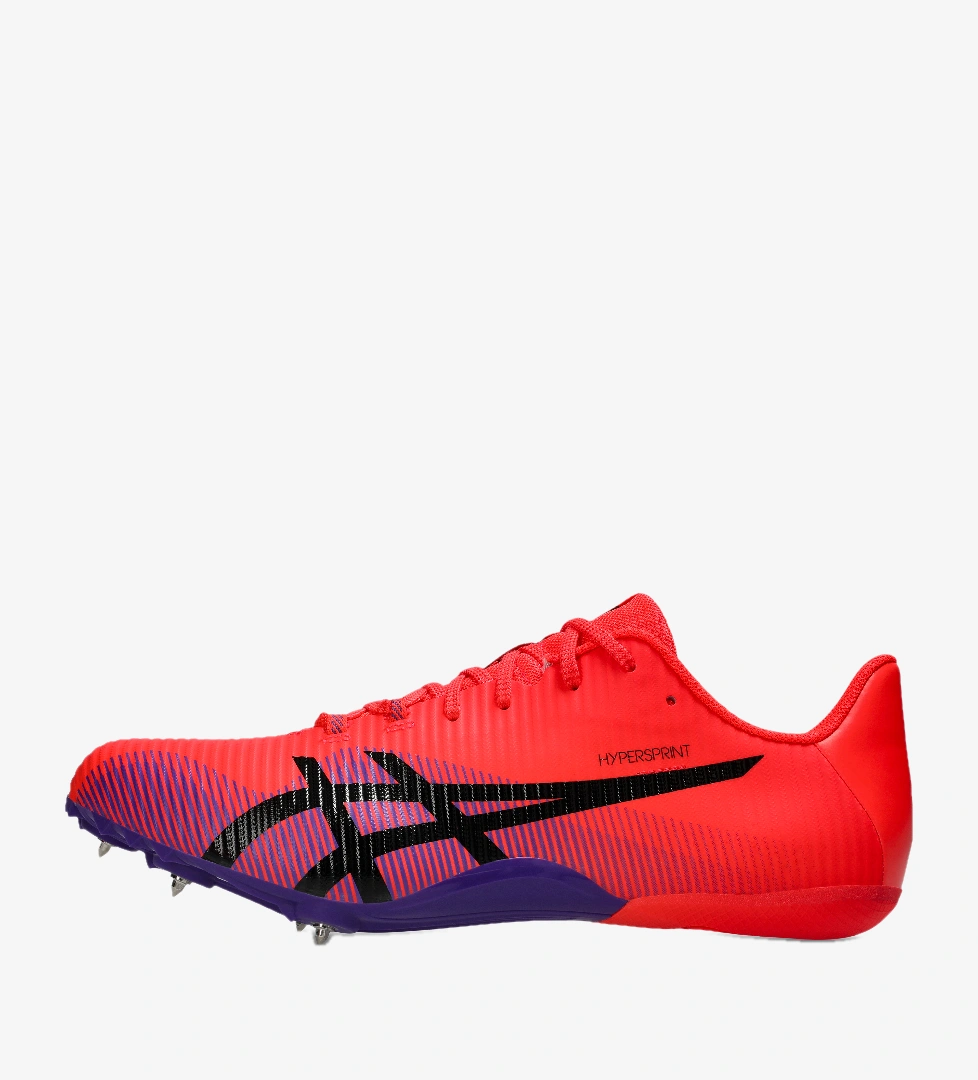 Asics Flash Red Black Asics Hypersprint