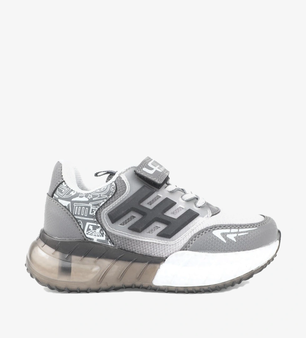 Arvenzo Siyah Kırmızı Arvenzo Rahat Günlük Çocuk Spor Ayakkabı 2620