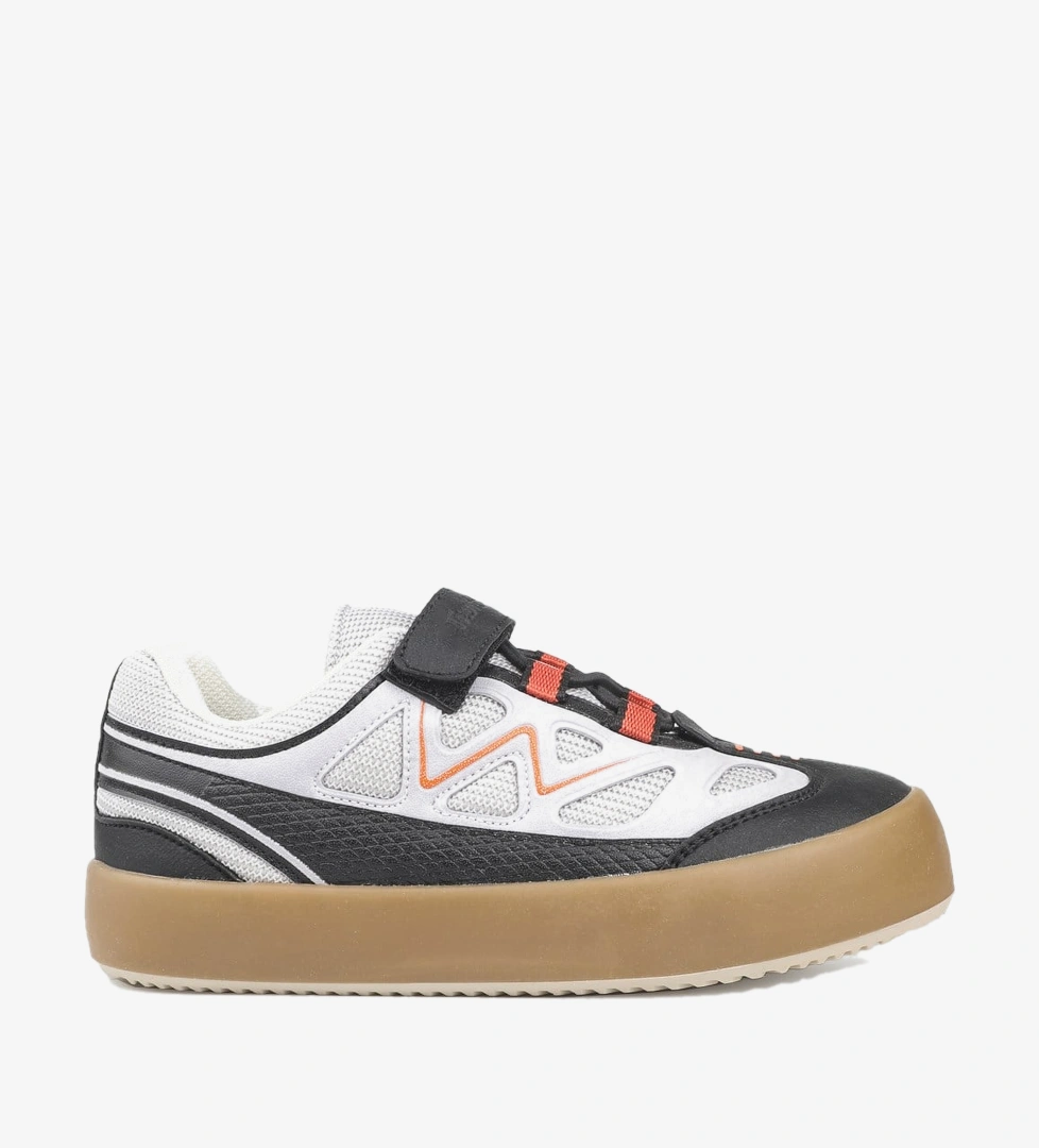 Çocuk Günlük Spor Ayakkabı Buz Siyah Portakal Çocuk Sneaker TWİTTOYS 2026-5