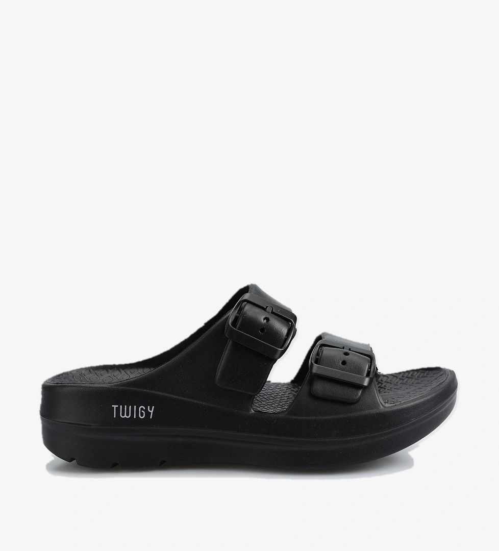 Siyah Kadın Plaj Terliği - Görsel 1