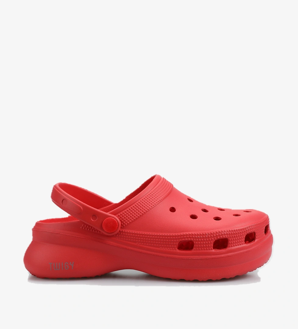 Kırmızı Kadın Plaj Terliği - Görsel 1