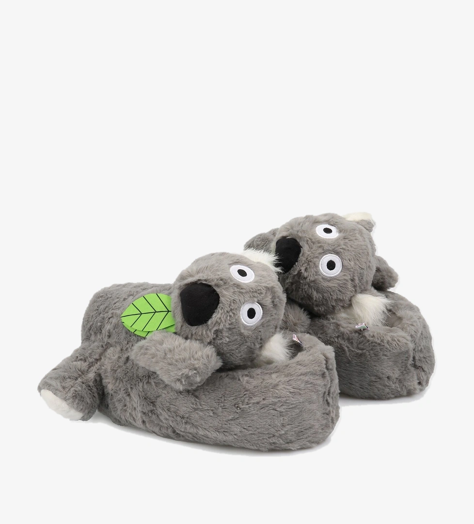 Gri Kadın Ev Terliği - Görsel 1