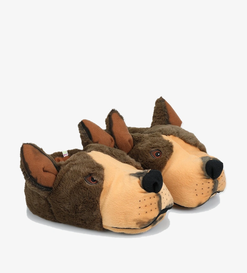 Kahve-Bej Erkek Ev Terliği - Görsel 1