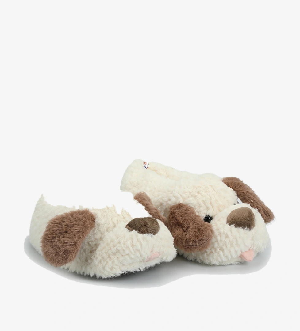 Beyaz Kadın Ev Terliği - Görsel 1