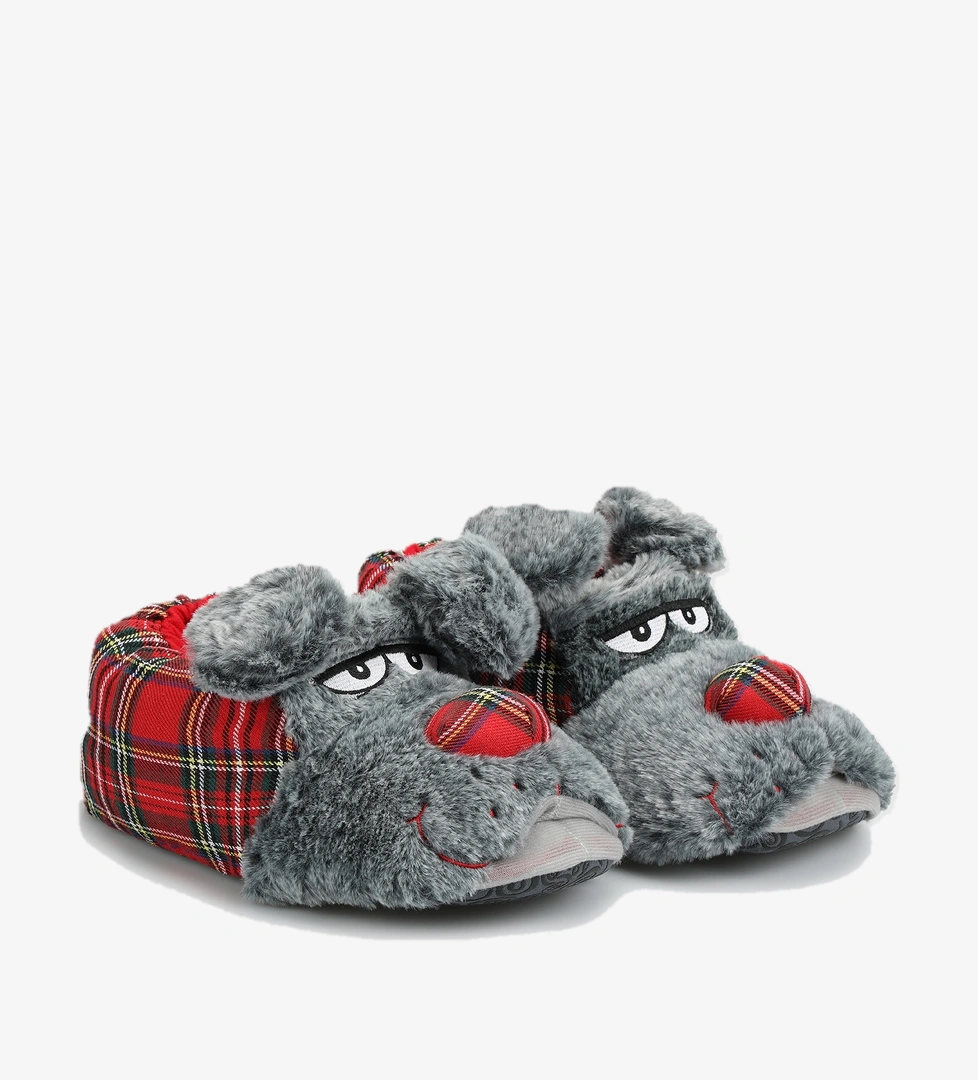 Gri Erkek Ev Terliği - Görsel 1