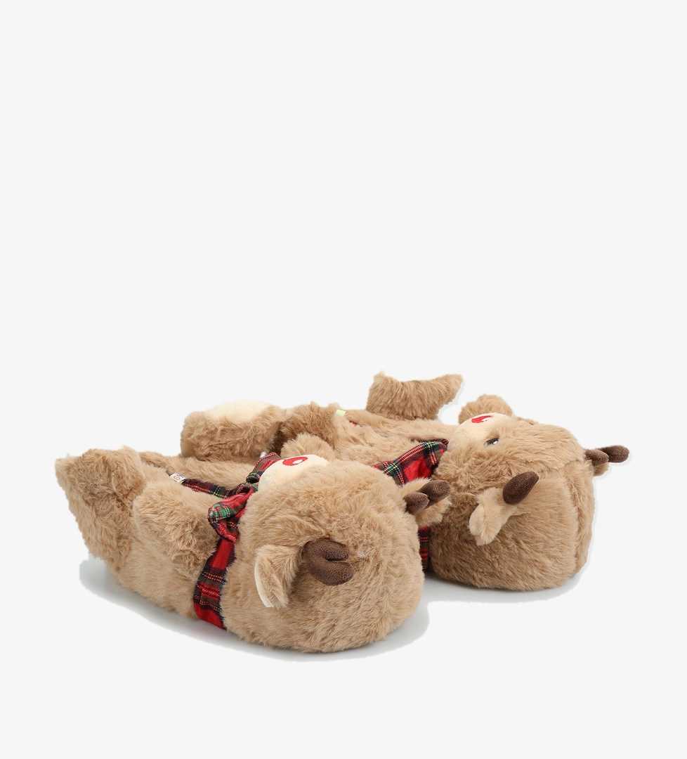 Kahve Kadın Ev Terliği - Görsel 1