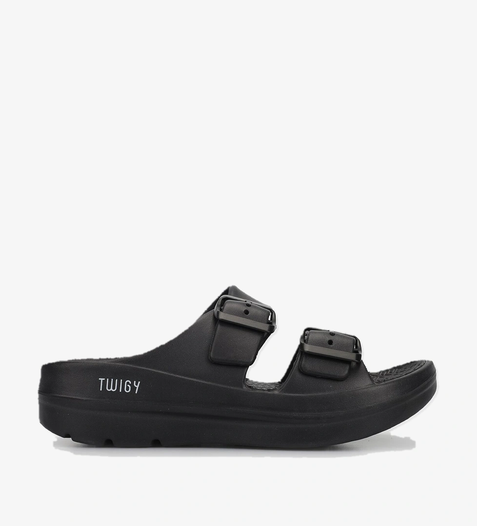 Siyah Kadın Plaj Terliği - Görsel 1