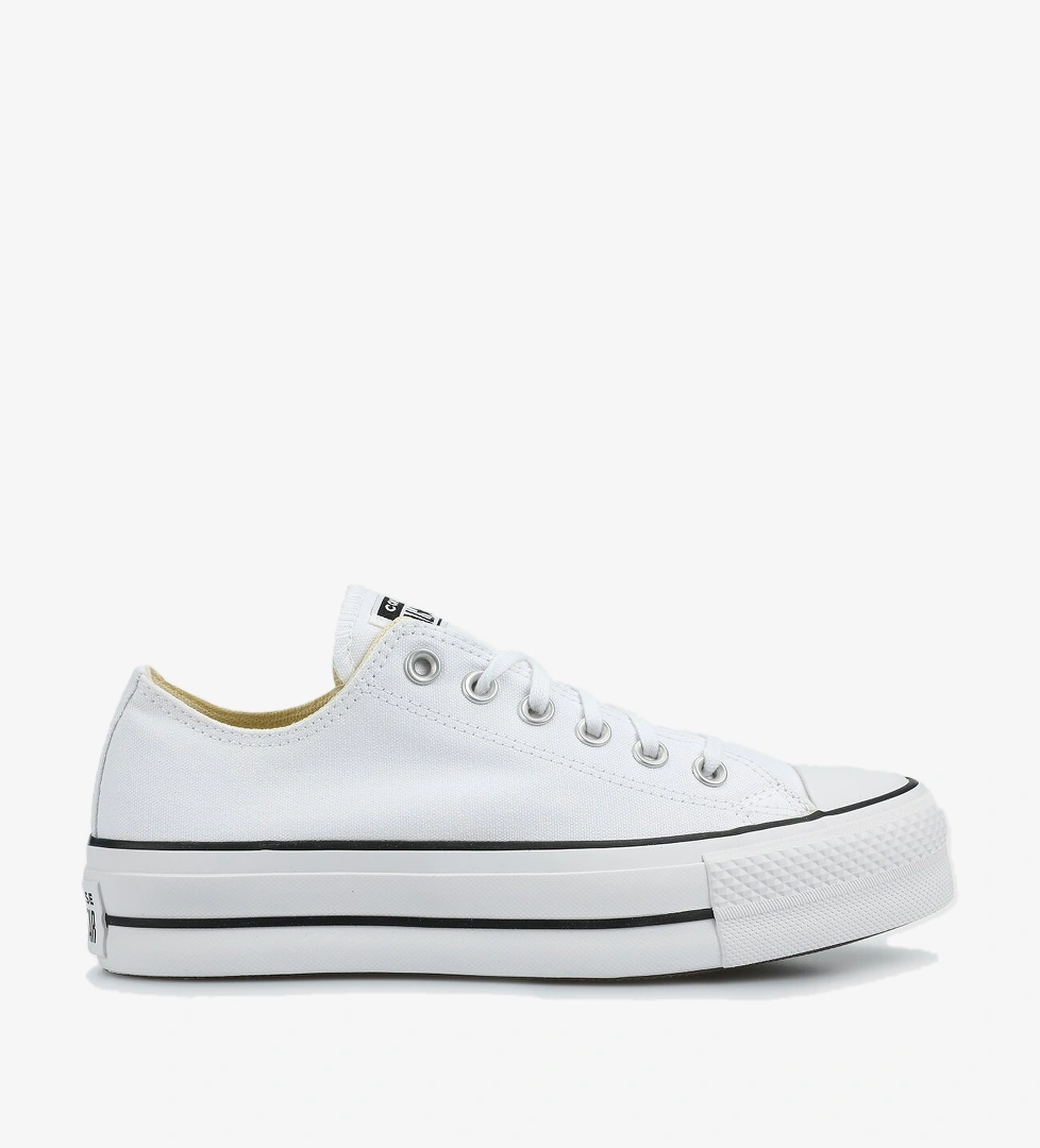 Chuck Taylor All Star Canvas Platform Beyaz Kadın Sneaker 560251C