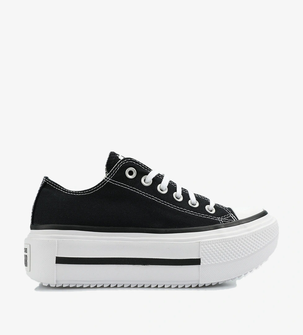 Converse Chuck Taylor All Star Lıft Double Stack Platform Siyah Kadın Sneaker A15490C model görseli