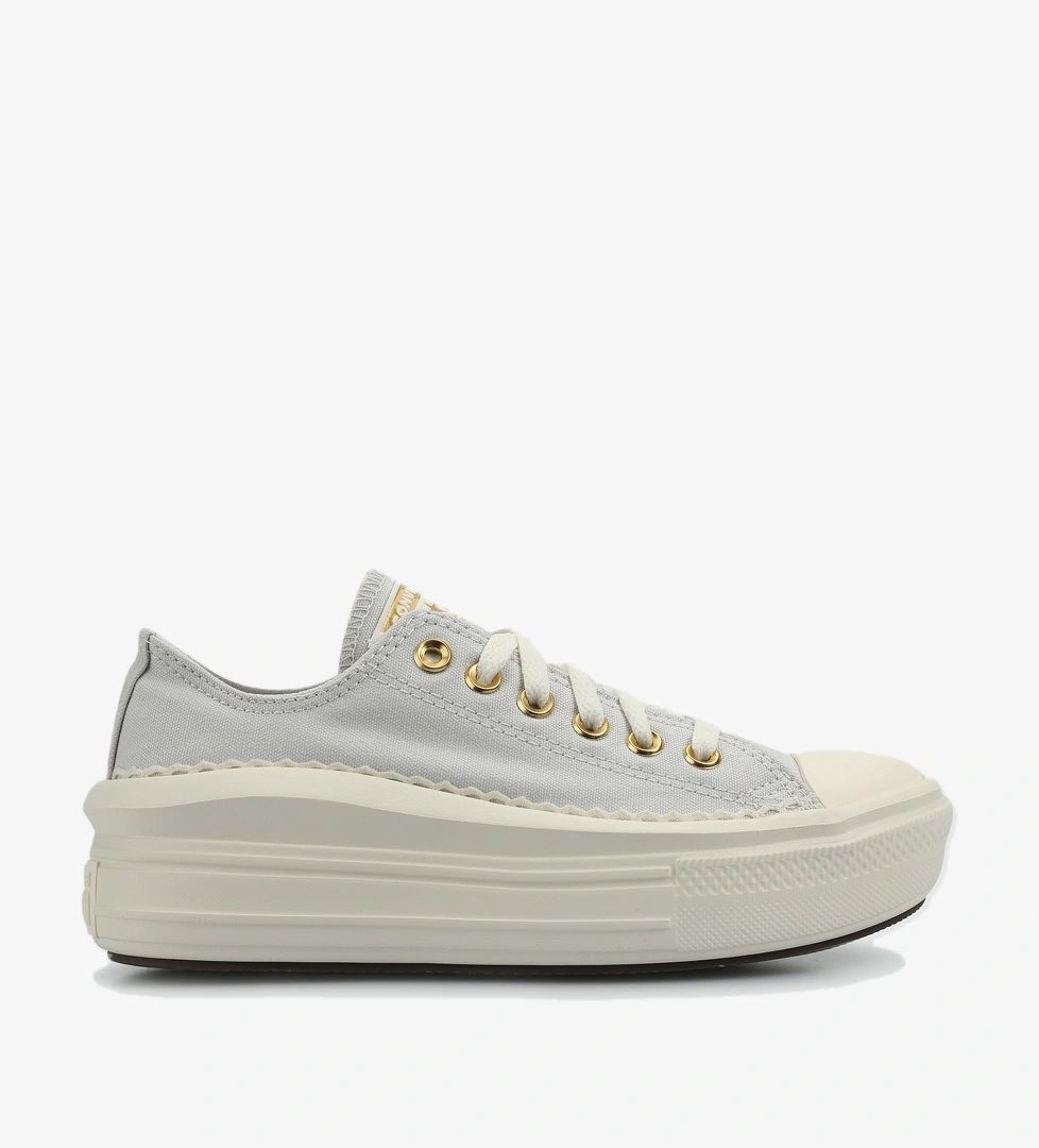 Chuck Taylor All Star Move Platform Frılls Gri Kadın Sneaker A15494C