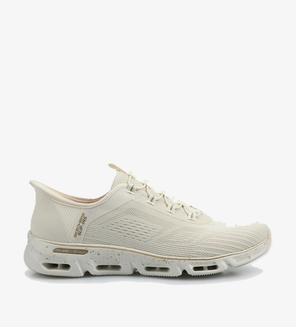 Skechers Ntgd Bkgd Glıde-step Gratıfy - Pace Krem Siyah Kadın Sneaker 104610 model görseli