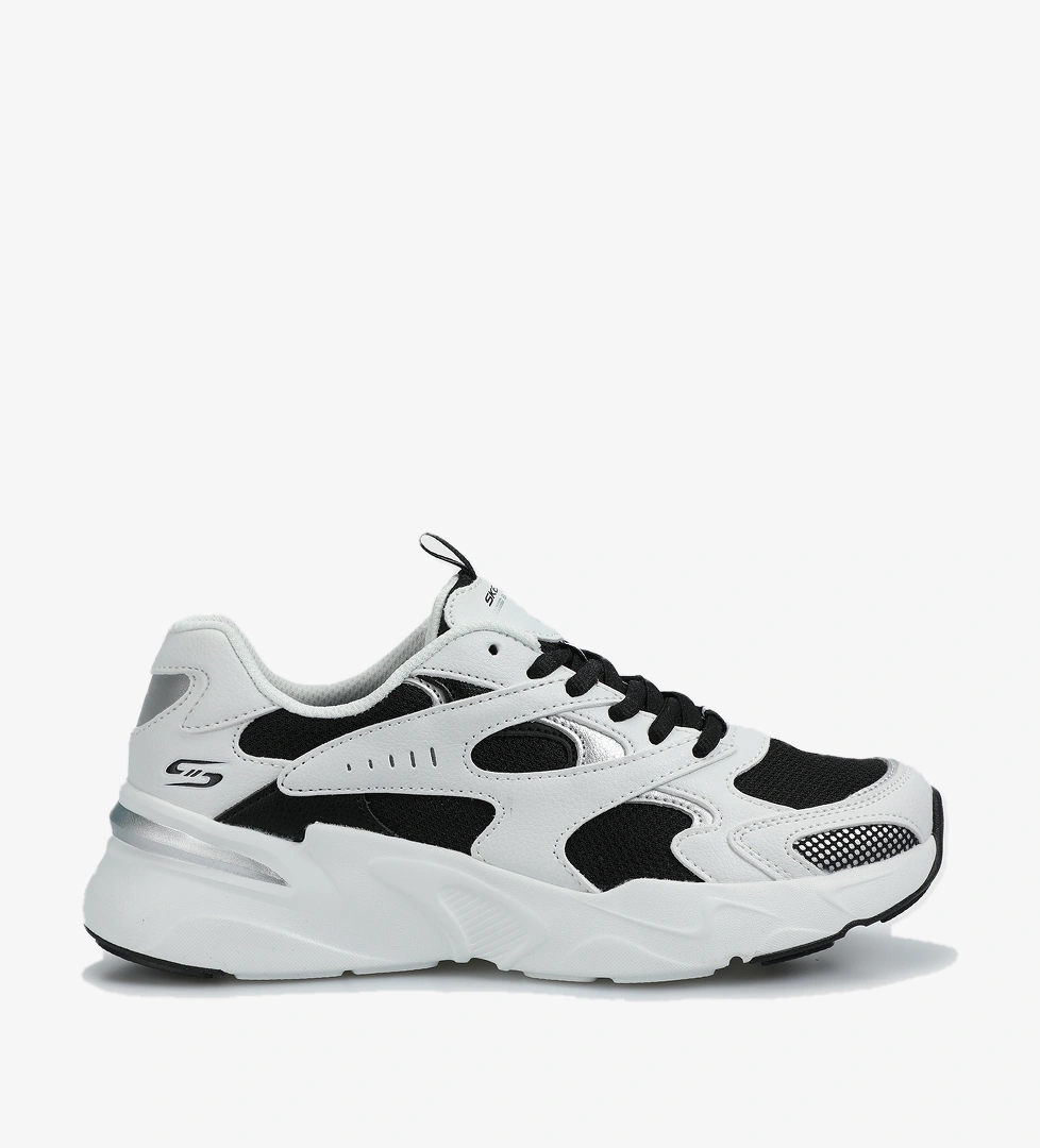 Bkw Bobs Bamina Kadın Beyaz-Siyah Sneaker 117354