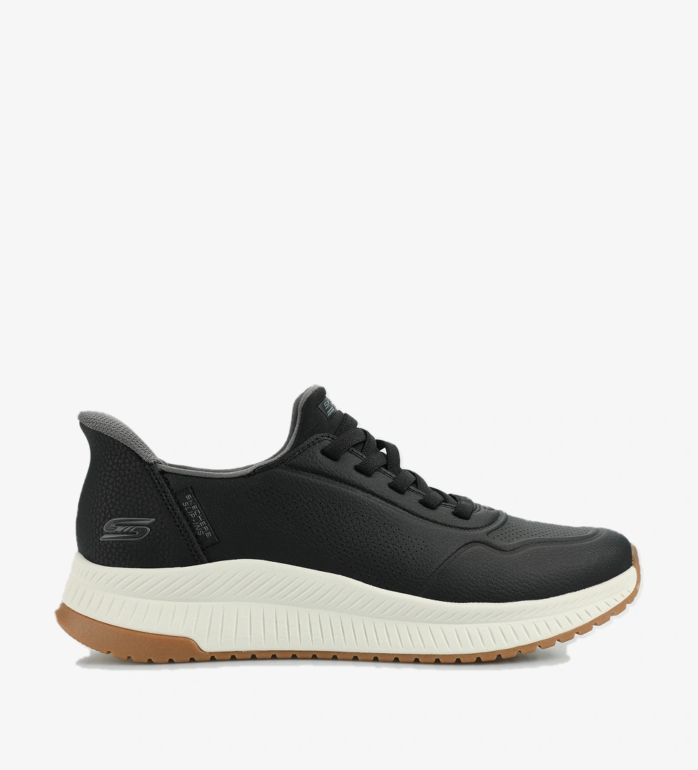 Skechers Wht Blk Bobs Squad 4-direct Step Beyaz Siyah Erkek Spor Ayakkabısı 118424 model görseli