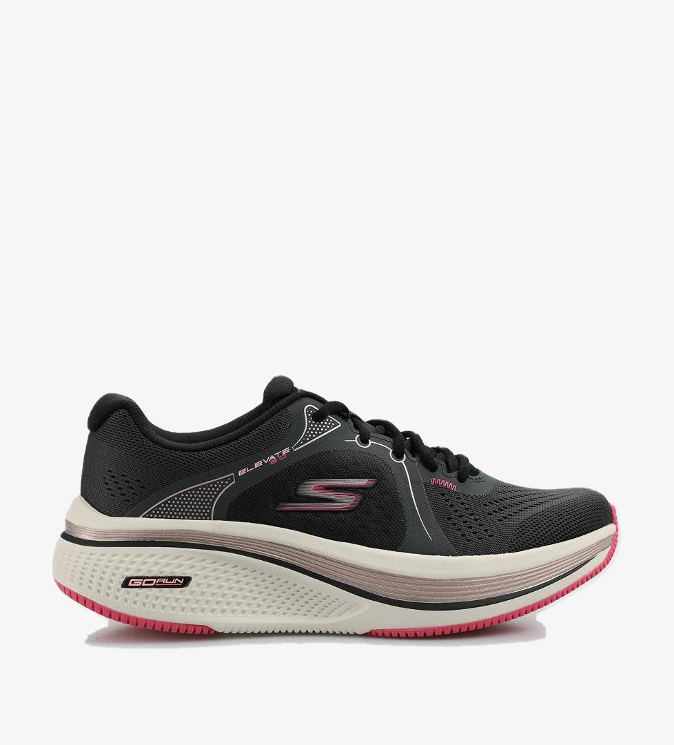 Skechers Bkpk Go Run Elevate 2.0 Quartz Siyah Kadın Koşu Ayakkabısı 129005 model görseli