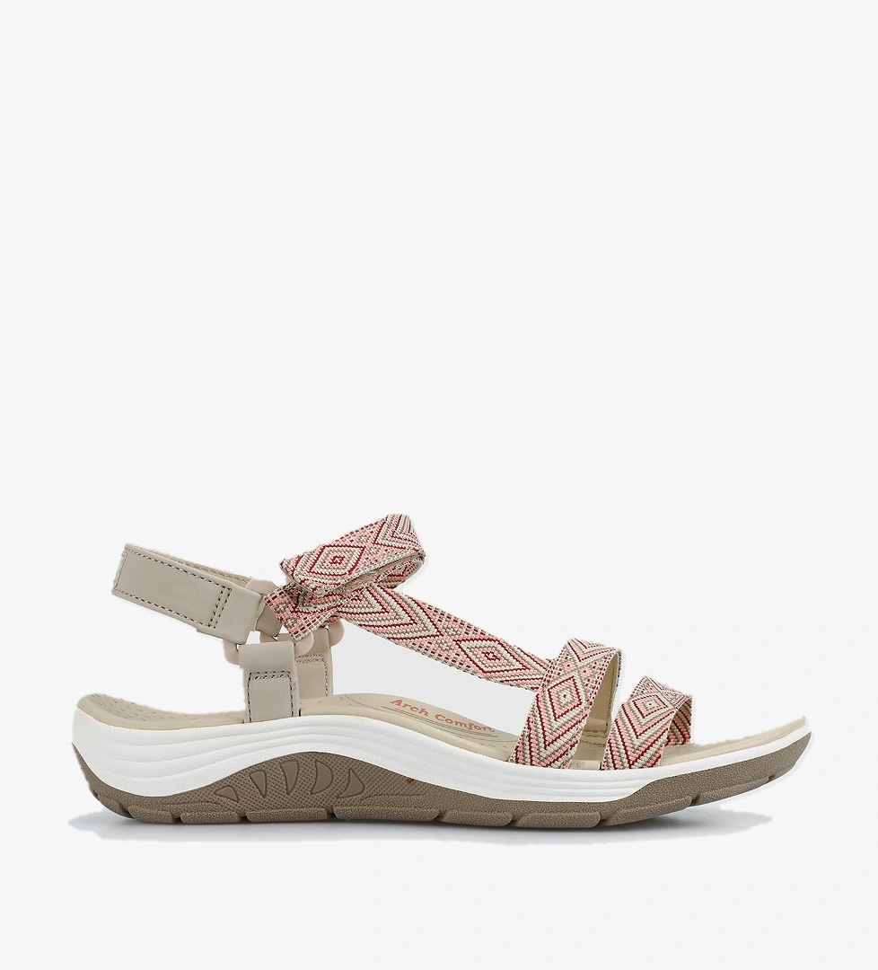 Raggea Cup Bej Kadın Sandalet 163126 NTBG - Görsel 1